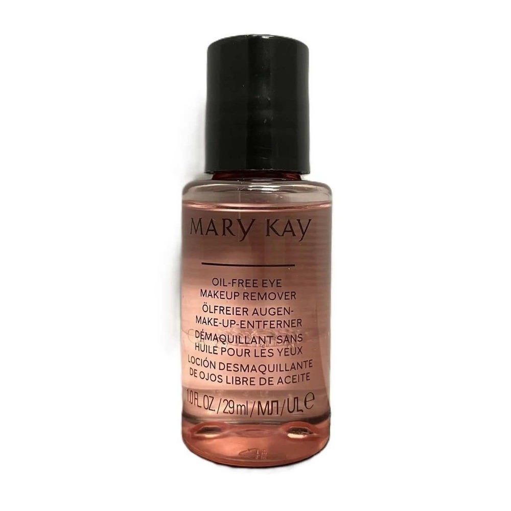 Mary Kay Oil-Free Eye Makeup Remover 1 Oz Mini Travel Size Pink Bottle